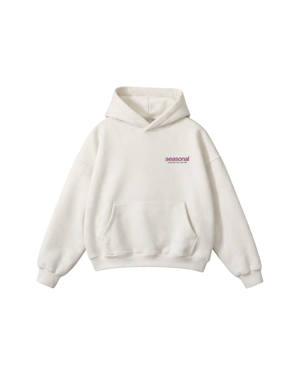 Boxy Hoodie - Oat